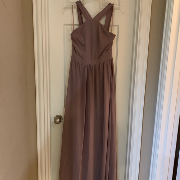 Lulu’s Air of Romance Taupe Maxi Dress - Picture 4 of 8